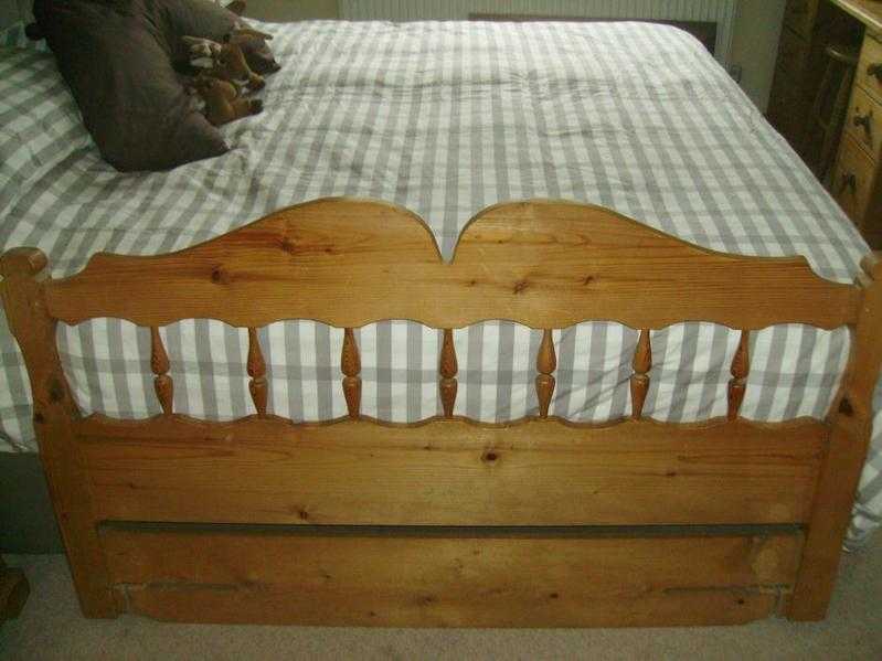 Solid Antique Pine Headboard