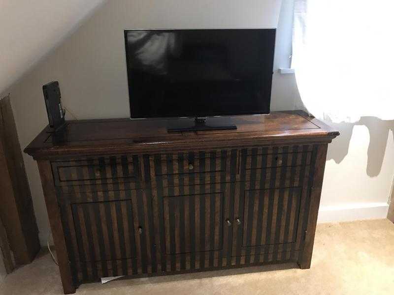 Solid Handmade Chest of Draws with 2 side tables