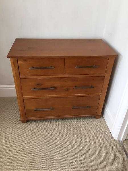 Solid Oak Chest of Drawers