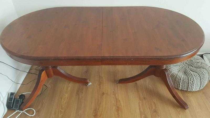 Solid oak dining table for sale