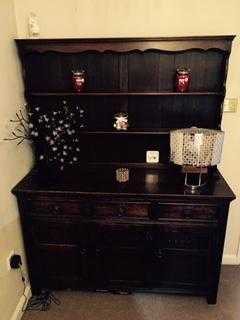 Solid Oak Dresser and TV Cabinet