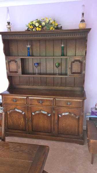 Solid Oak Harewood Dresser