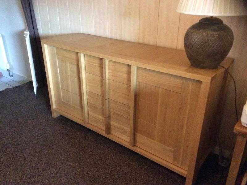 Solid Oak Sideboard