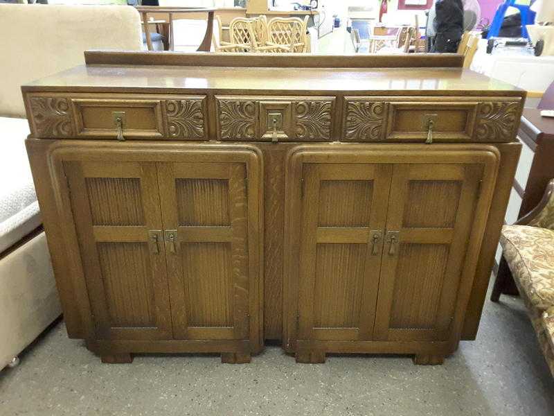 Solid oak sideboard - Local Delivery Now ONLY 19