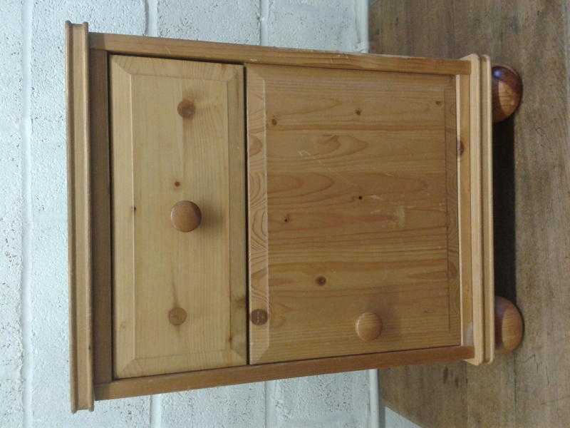 Solid Pine bedside Table