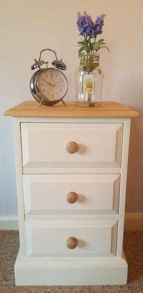 Solid Pine Bedside Table