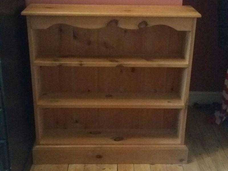 Solid Pine Book case or display unit