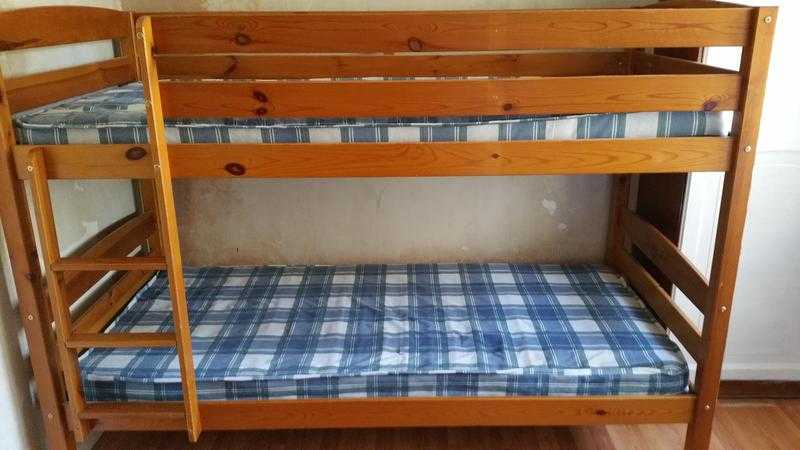 Solid Pine bunk beds