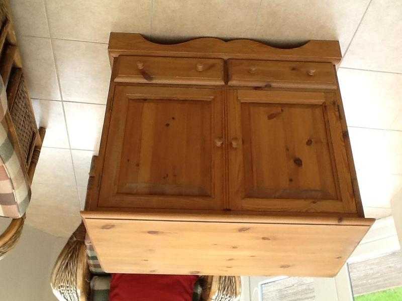 Solid pine cabinet