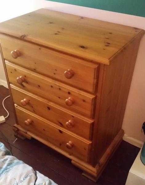 Solid Pine Chest of Drawers