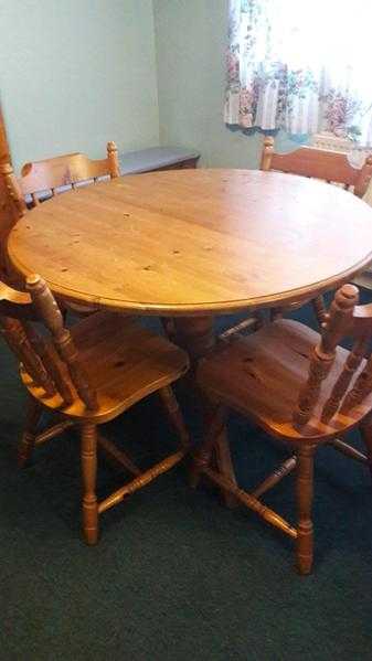 Solid Pine Dining Set