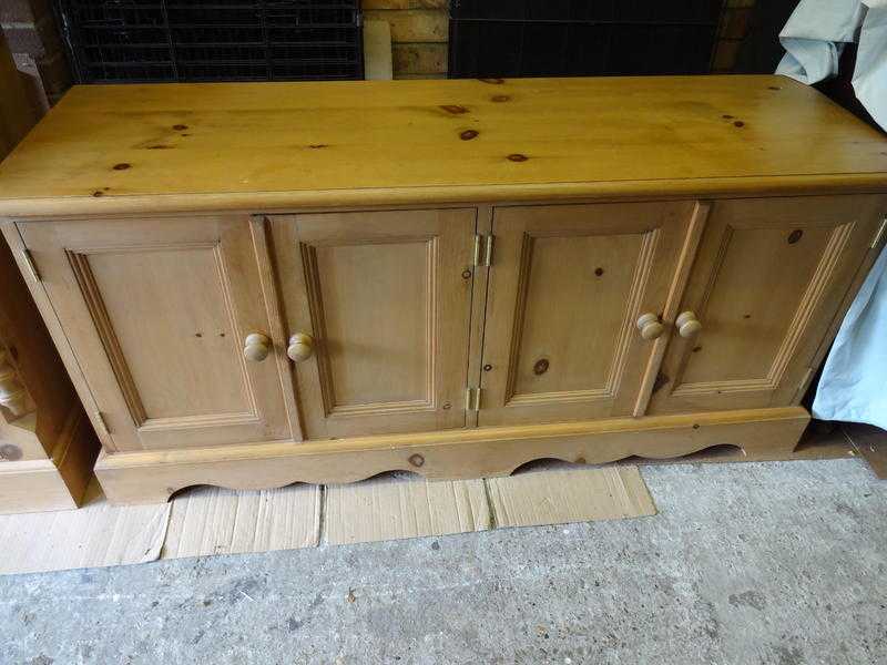 Solid Pine Storage Cupboard