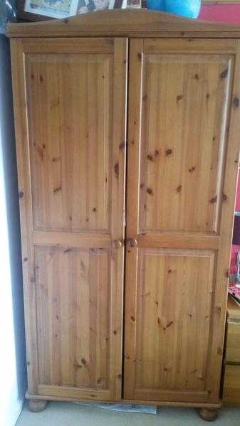 Solid Pine Wardrobe