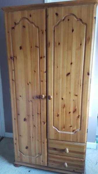 Solid Pine Wardrobe