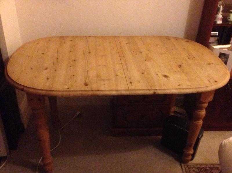 solid wood Antique pine dining table