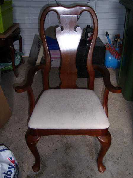 Solid wood carver dining chair