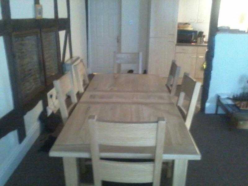 Solid Wood Dining Table For Sale