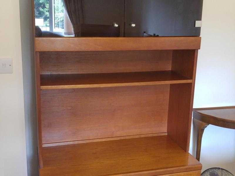 SOLID WOOD DISPLAY WALL UNITS CABINETS