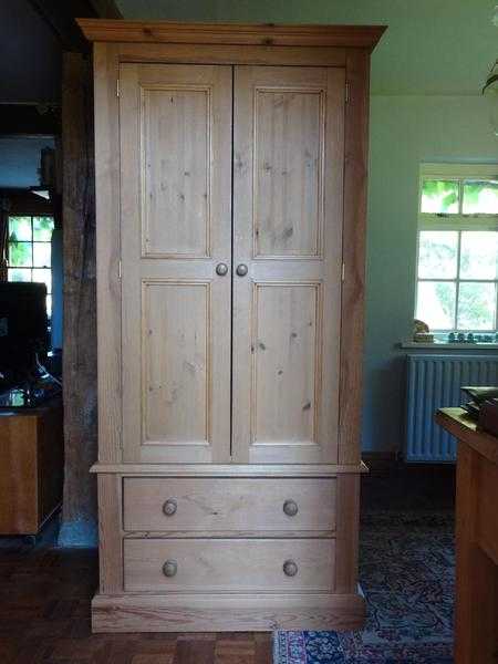 Solid wood gentleman039s wardrobe