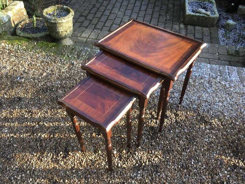 Solid Wood Nest of Tables