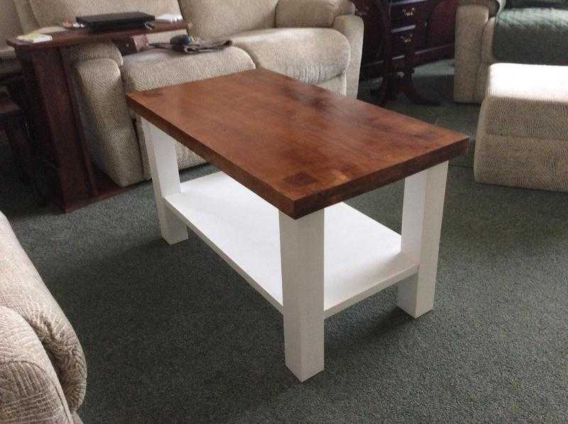 Solid wood Taller than normal coffee table