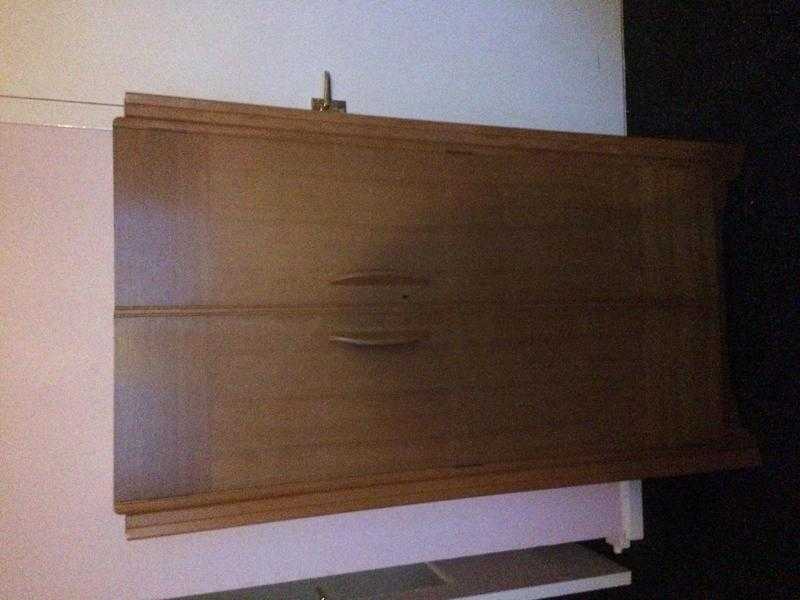 Solid wood wardrobe