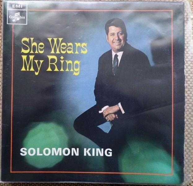 SOLOMON KING She Wears My Ring LP VERY RARE 12 Track UK STEREO Pressing