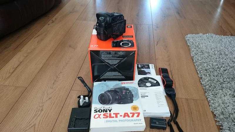 SONY A 77 24.3 MP DSLR CAMERA