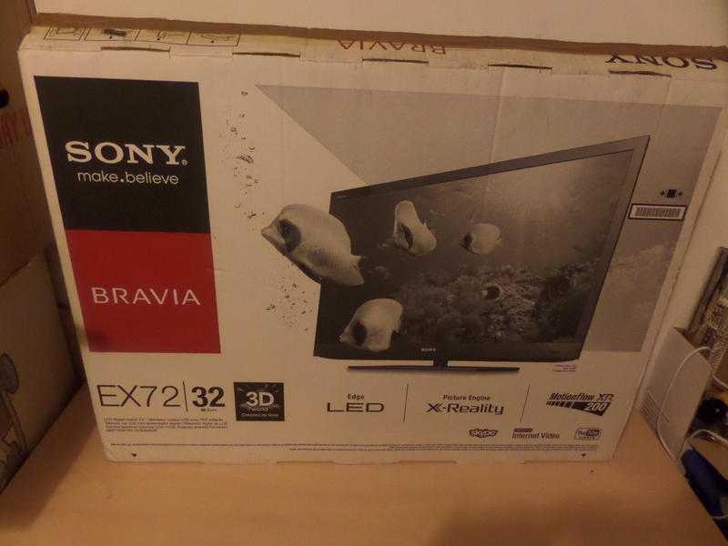 Sony Bravia KDL-32EX720 32quot 3D 1080p HD Edge LED Smart TV