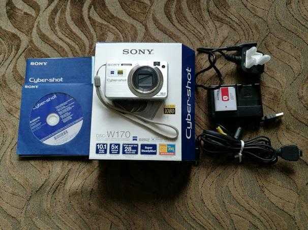 Sony DSC - W170 Cybershot digital camera