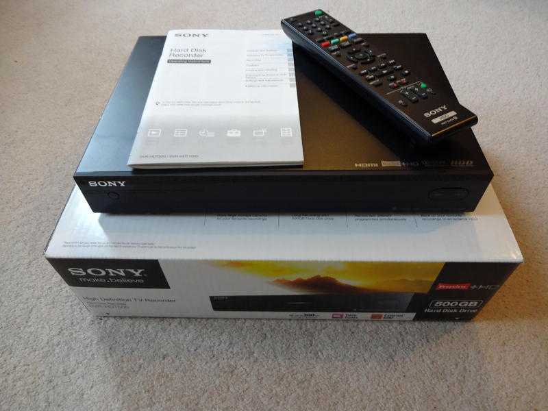 Sony HD TV Freeview Recorder - Set Top Box - Boxed as New