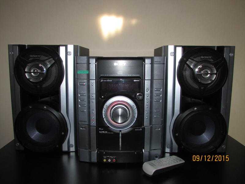 SONY mini hi-fi system