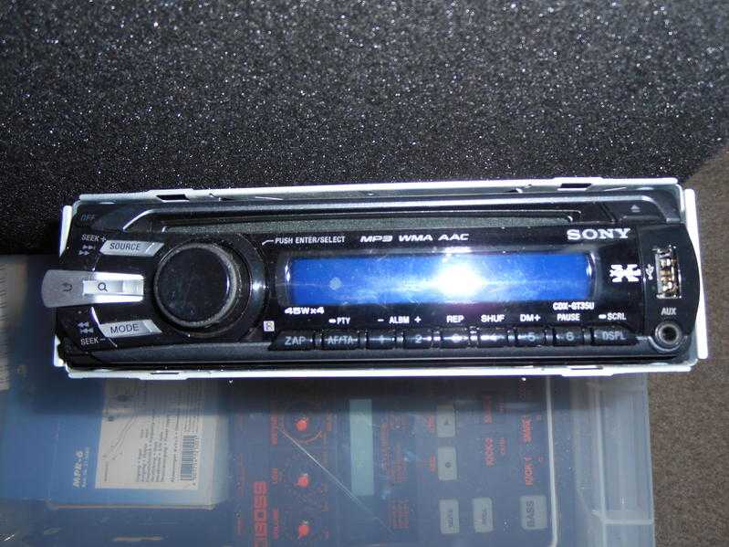 Sony MP3 WMA AAC Car Radio CD