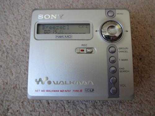 Sony Net MD Minidisc Recorder Player Walkman