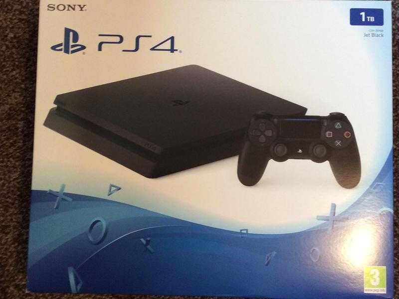 SONY PLAYSTATION 4 1TB CONSOLE NEW amp FACTORY SEALED