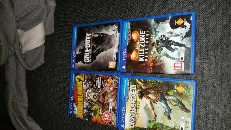 Sony ps vita and games