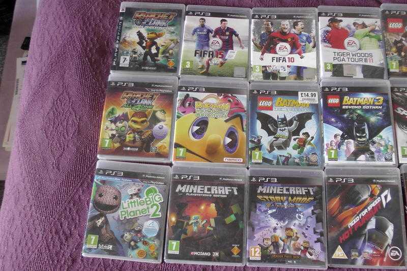 Sony PS3 Games x 25