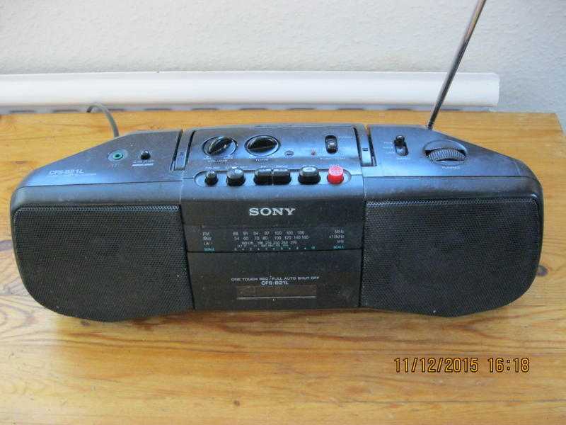 Sony Radiocassette