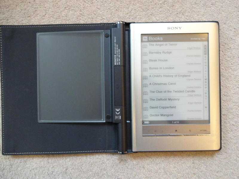 Sony Reader PRS-600 E-Reader - Touch Edition - Kindle
