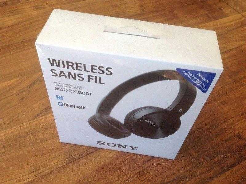 SONY WIRELESS HEADPHONES (SEALED BOX-NEVER USED)