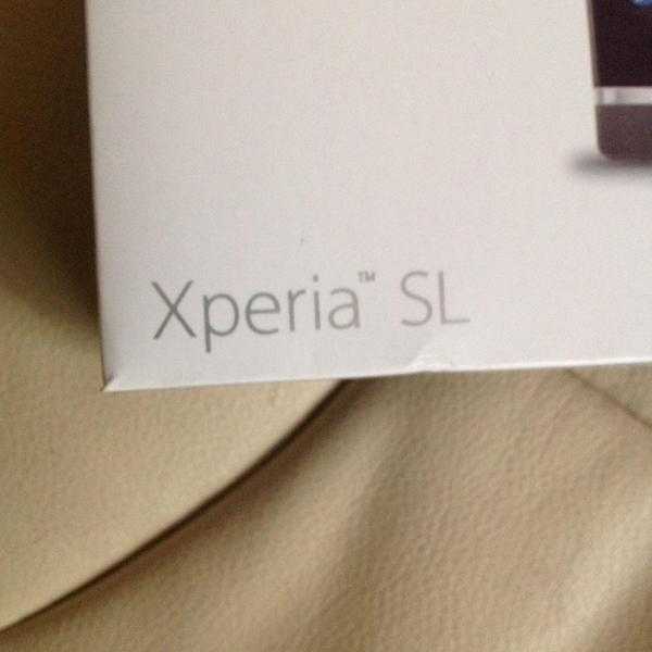 Sony Xperia sL.