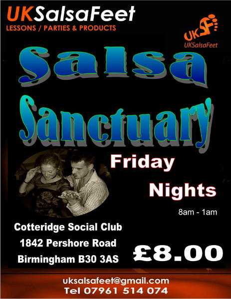 South Birmingham Salsa Sanctuary Friday Night