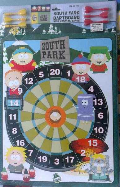 SOUTH PARK MAGNETIC DARTBOARD