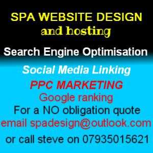 SPA WEBSITE DESIGN relax and un-wind, while I take care of your design