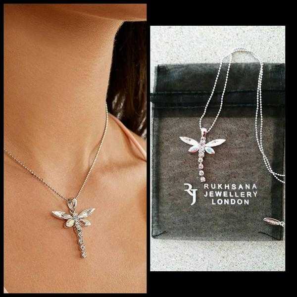 Sparking Dragonfly Necklace