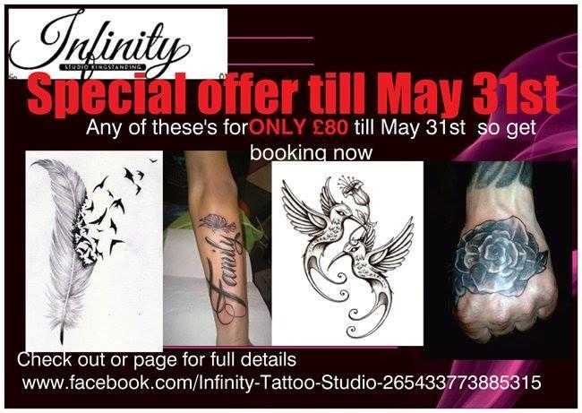 Special offer 80 at Infinity limited time only