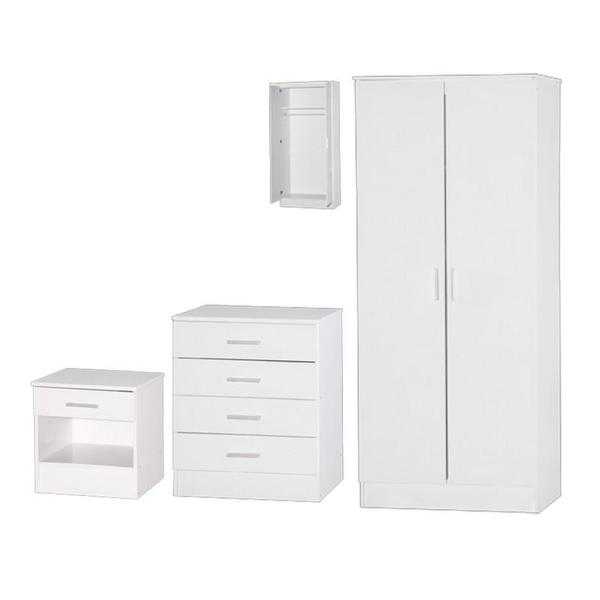 SPECIAL OFFER Bedside, Chest and 2 Door Standard Wardrobe