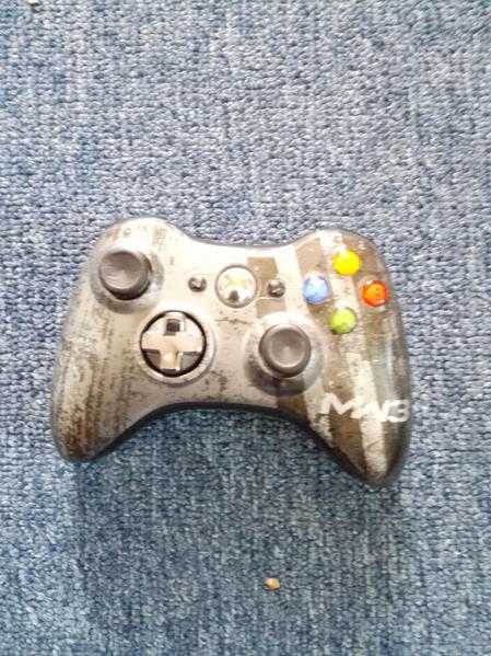 SPECIAL RARE EDITION CUSTOMISED XBOX 360 CALL OF DUTY MW3 WIFI CONTROLLER