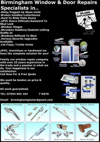 Specialist Window Repairs Birmingham Window amp Door Repairs