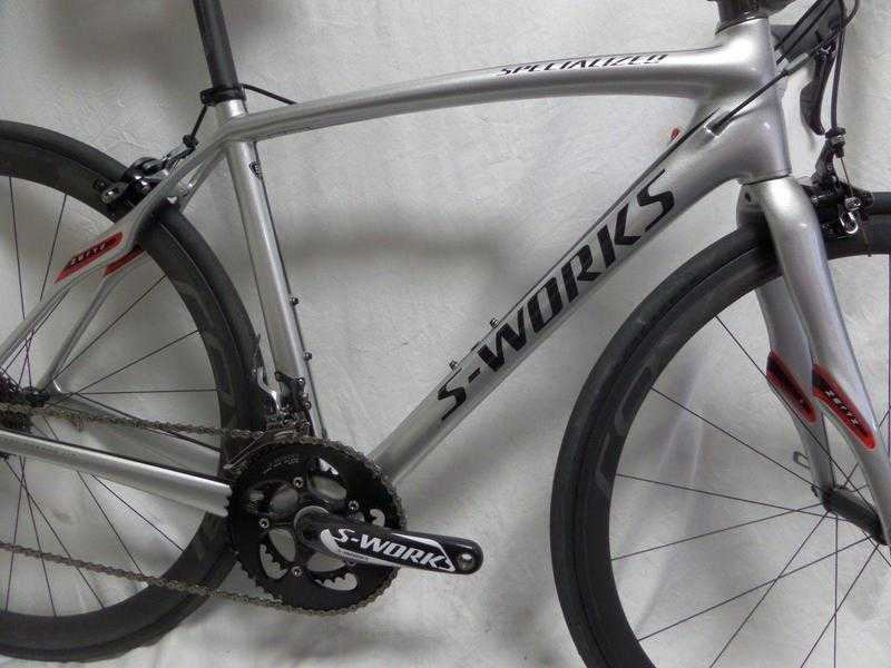 SPECIALIZED S-WORKS ROUBAIX ROAD BIKE ENDURANCE SHIMANO DURA-ACE 52 SILVER